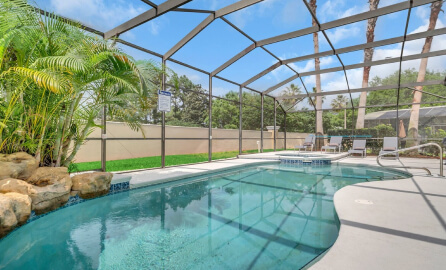 Indoor pool.
